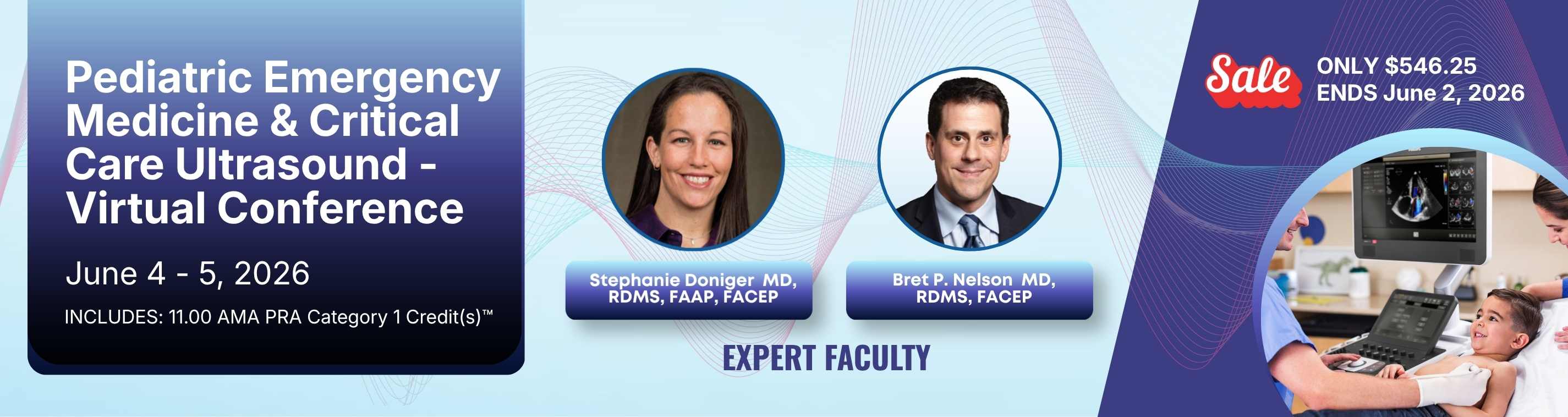 Pediatric Emergency Medicine & Critical Care Ultrasound - Virtual Conference